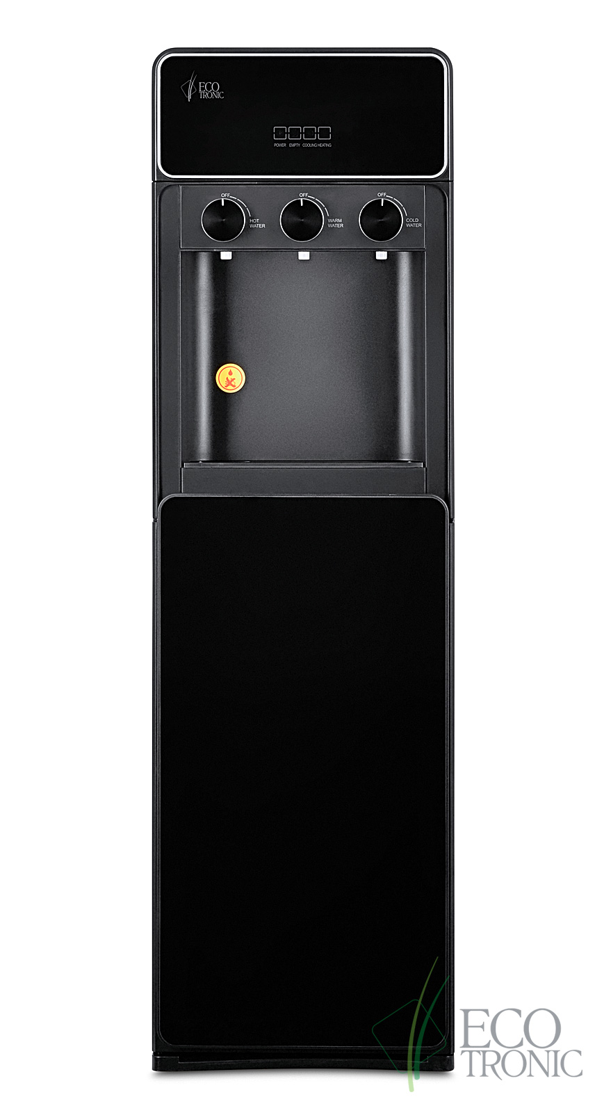 Кулер с нижней загрузкой Ecotronic K42-LXE black 