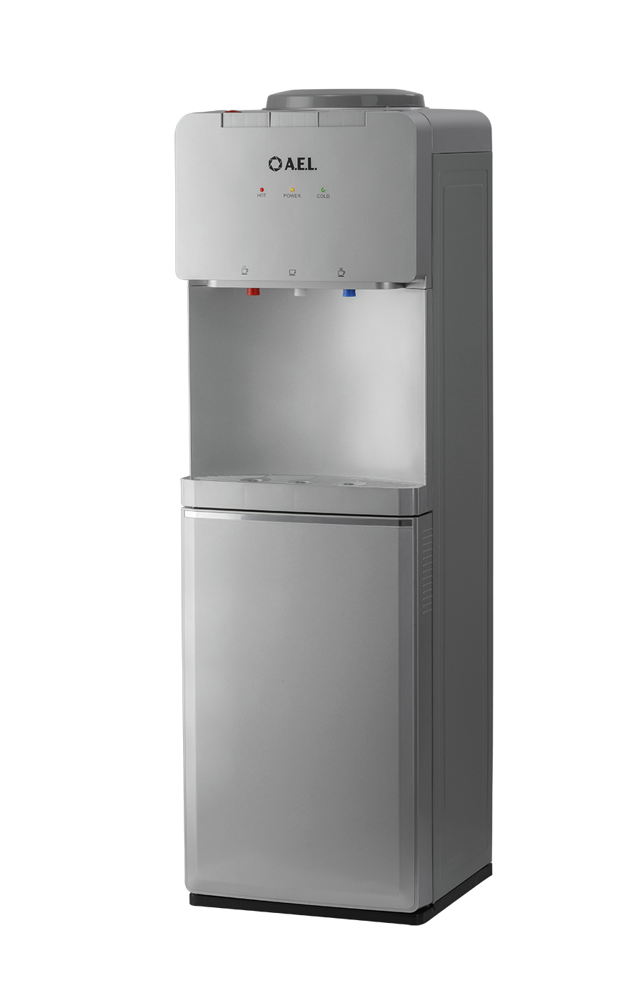 Кулер для воды LD-AEL-422c silver с шкафчиком